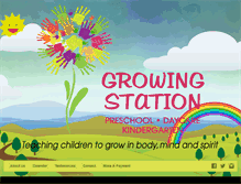 Tablet Screenshot of growingstation.org